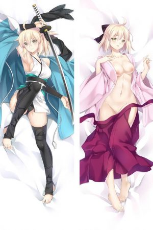 Fate/Grand Order Okita Souji ~ Long Pillow Cover Dakimakura Hugging Japanese DP-SO-398